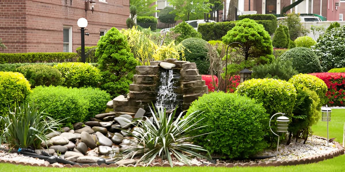 Luxury landscape garden design