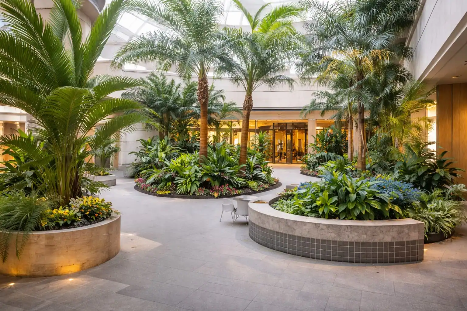 Tropical Atrium Green Space